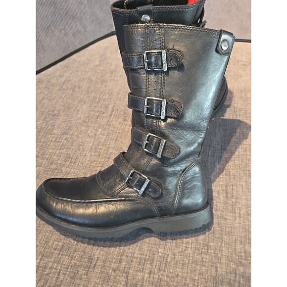 Genuine Harley Davidson Boots size 6.5 Womens Good Condition! - Picture 11 of 14